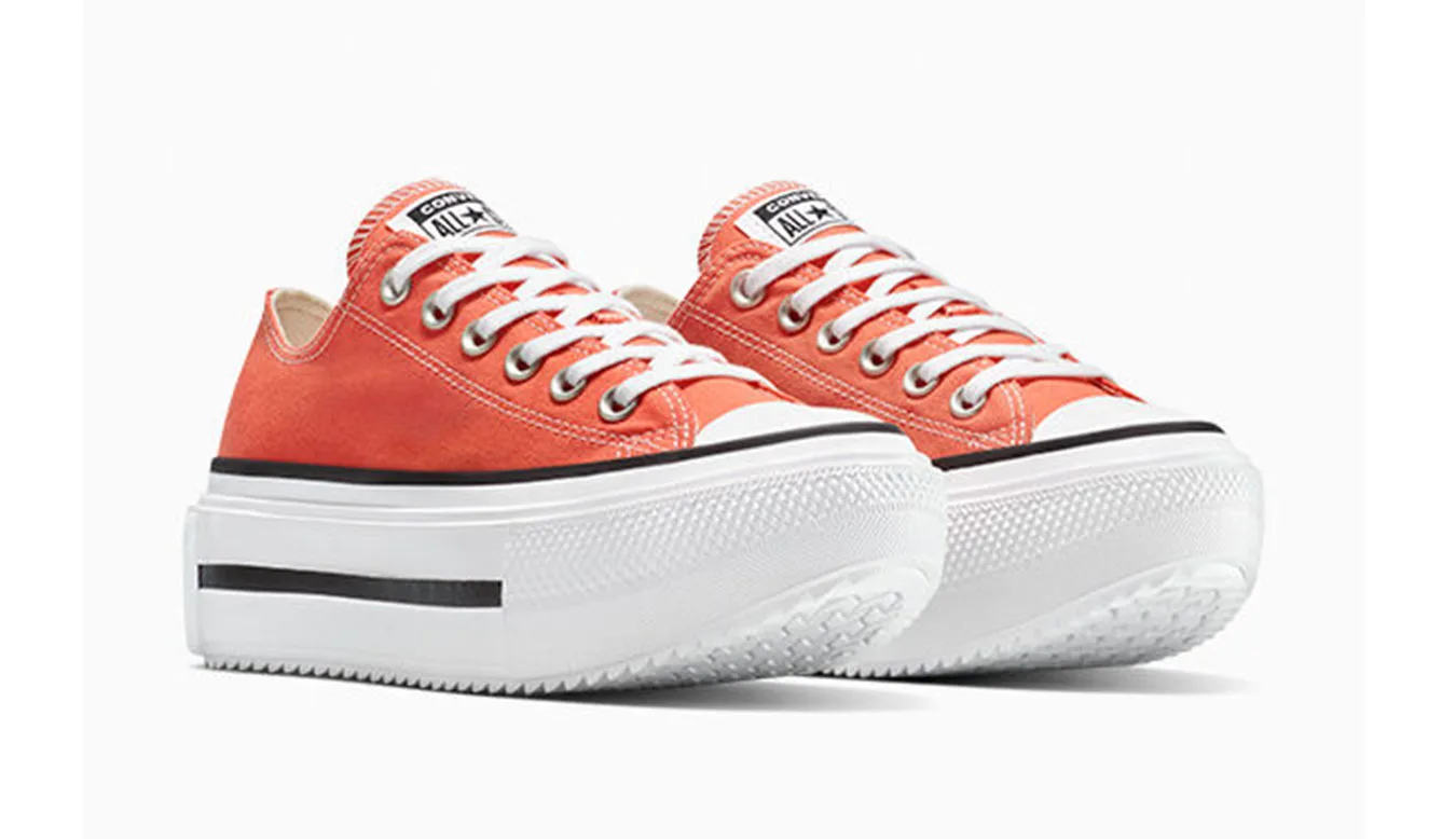 Дамски високи кецове Converse Chuck Taylor All Star Lift Double A16284C червени – Vermelho