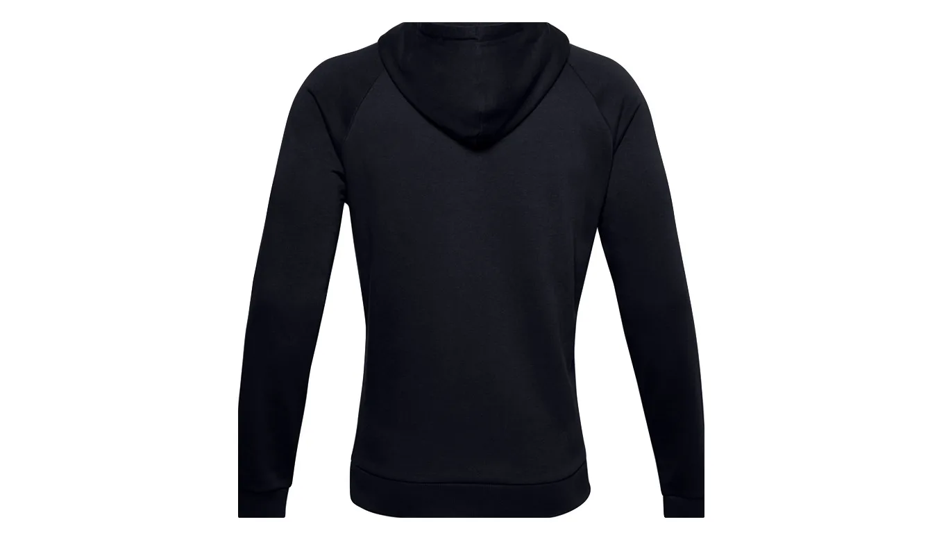Under Armour Rival Fleece Big Logo Hoodie Black Homens - Preto - 1357093-001 – Мъжки худита