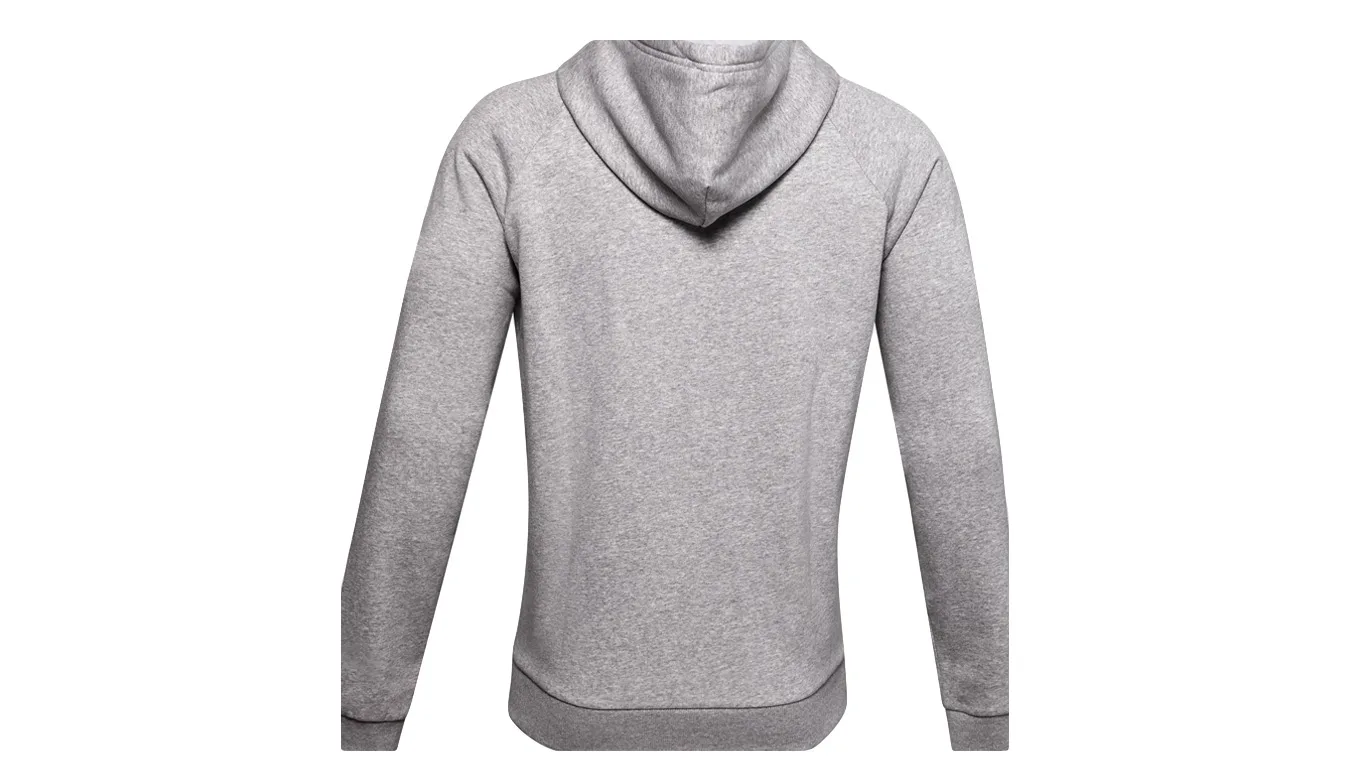 Under Armour Rival Fleece Big Logo Hoodie Grey Homens - Cinza - 1357093-011-L - Size: L – Мъжки худита