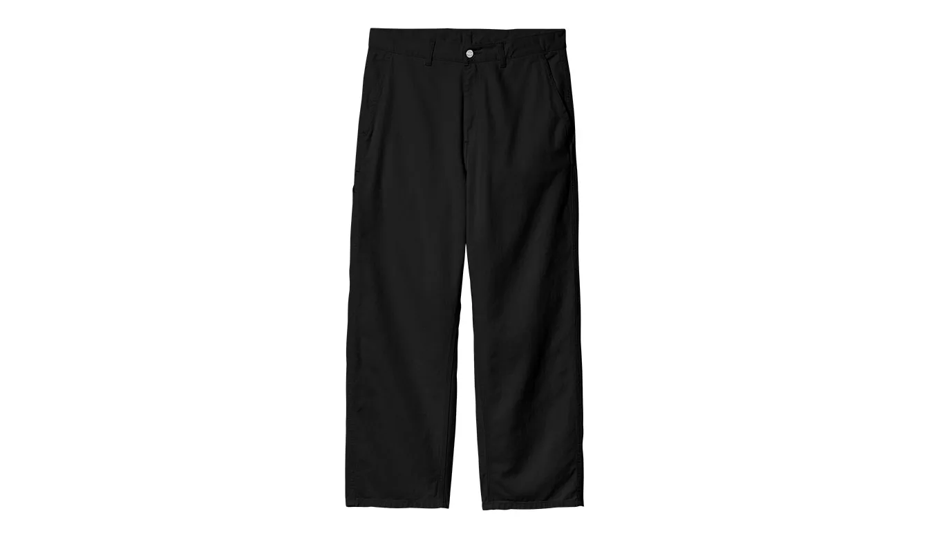 Мъжки панталон Carhartt WIP Drewe черен – Preto – Мъжки текстилни панталони