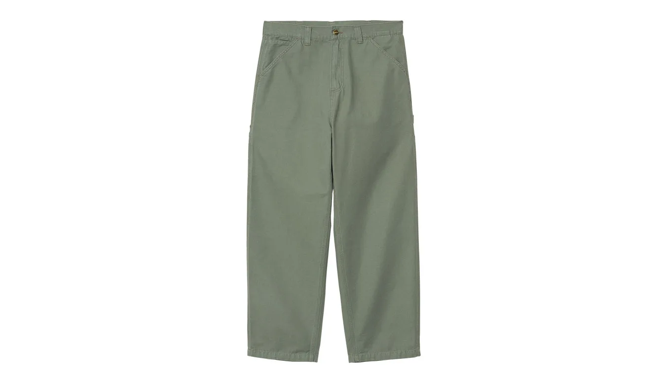 Carhartt WIP OG Single Knee Pant Green Homens - Verde - I033754_1YF_06 – Мъжки панталони