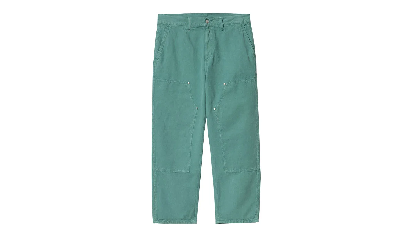 Carhartt WIP Walter Double Knee Pant Homens - Verde - I033580_2ZU_GD – Мъжки панталони