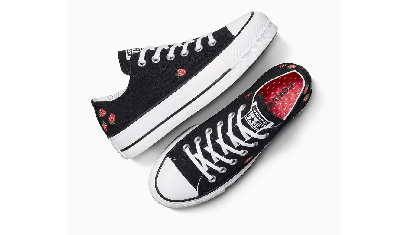 Дамски високи кецове Converse Chuck Taylor All Star Lift Platform A14935C черни – Preto