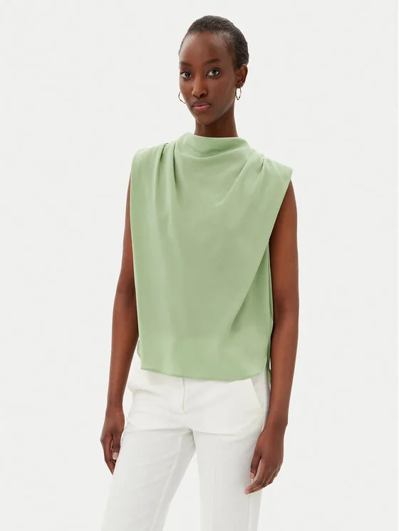 Marella Блуза Dondolo 2513161192200 Зелен Regular Fit – Дамски блузи