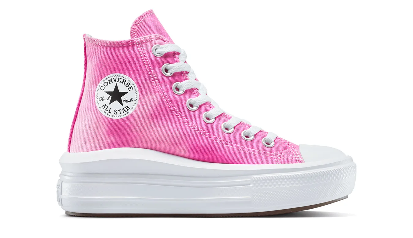 Кецове Converse Chuck Taylor All Star Move Platform Color Splash розови – Rosa – Кецове унисекс
