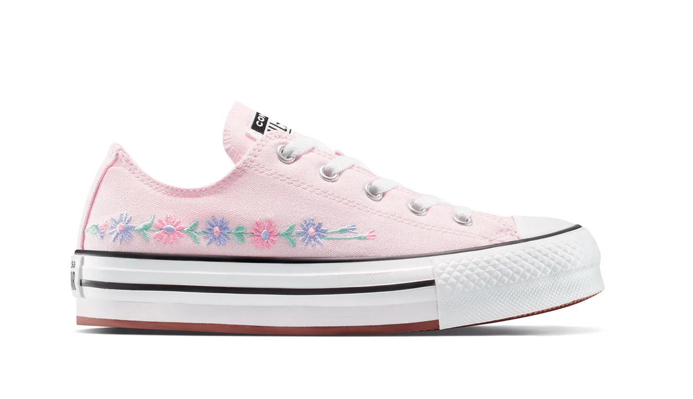 Високи кецове Converse Chuck Taylor All Star Eva Lift Florals розови – Rosa – Кецове унисекс