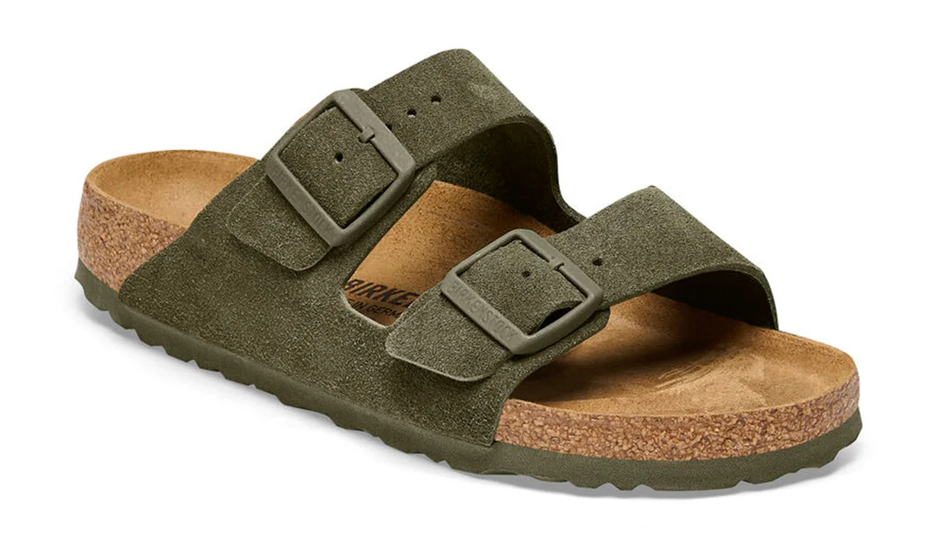 Чехли Birkenstock Arizona BS Thyme Narrow fit зелени – Verde – Чехли и джапанки унисекс