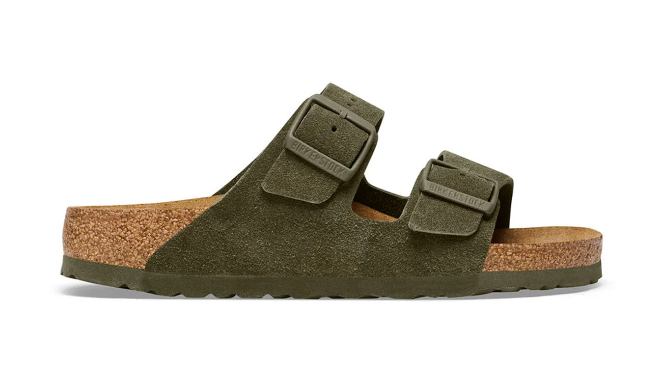 Чехли Birkenstock Arizona BS Thyme Narrow fit зелени – Verde – Чехли и джапанки унисекс