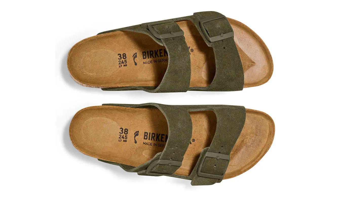 Чехли Birkenstock Arizona BS Thyme Narrow fit зелени – Verde – Чехли и джапанки унисекс