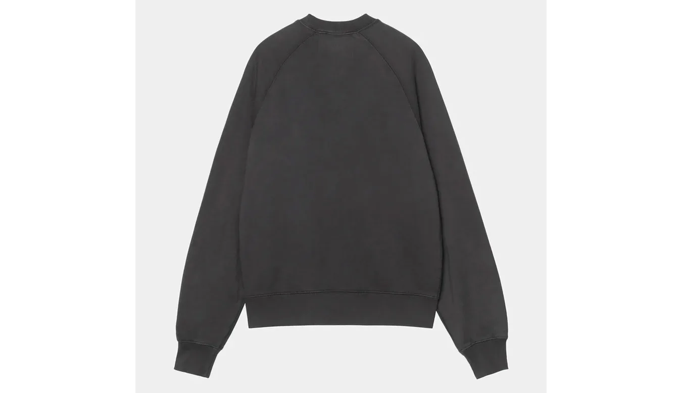 Дамски суитшърт Carhartt WIP W' Hudson черен – Preto – Дамски суитшърти без цип