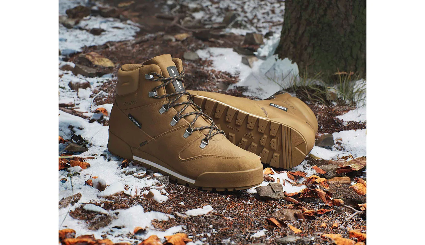 adidas Terrex Snowpitch Cold.Rdy Brown Homens - Castanho - IH3664 – Спортни обувки