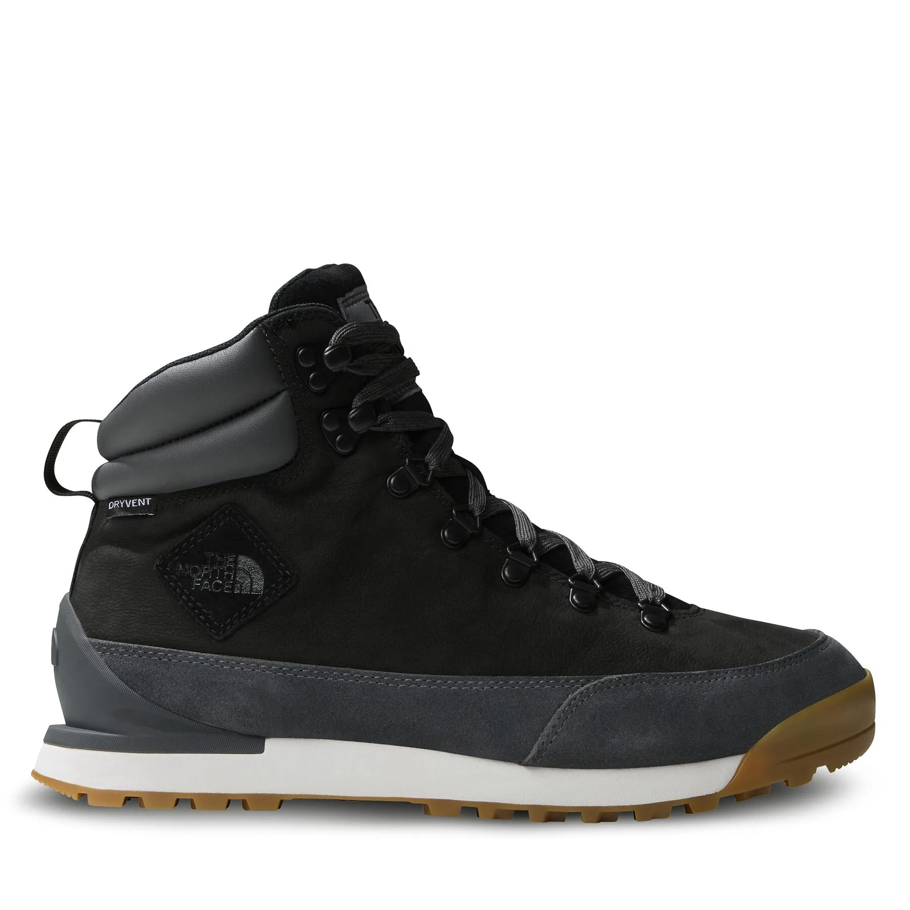 Мъжки туристически обувки The North Face Back-To-Berkeley Iv Leather черни – Черен – Мъжки ниски трекинг…