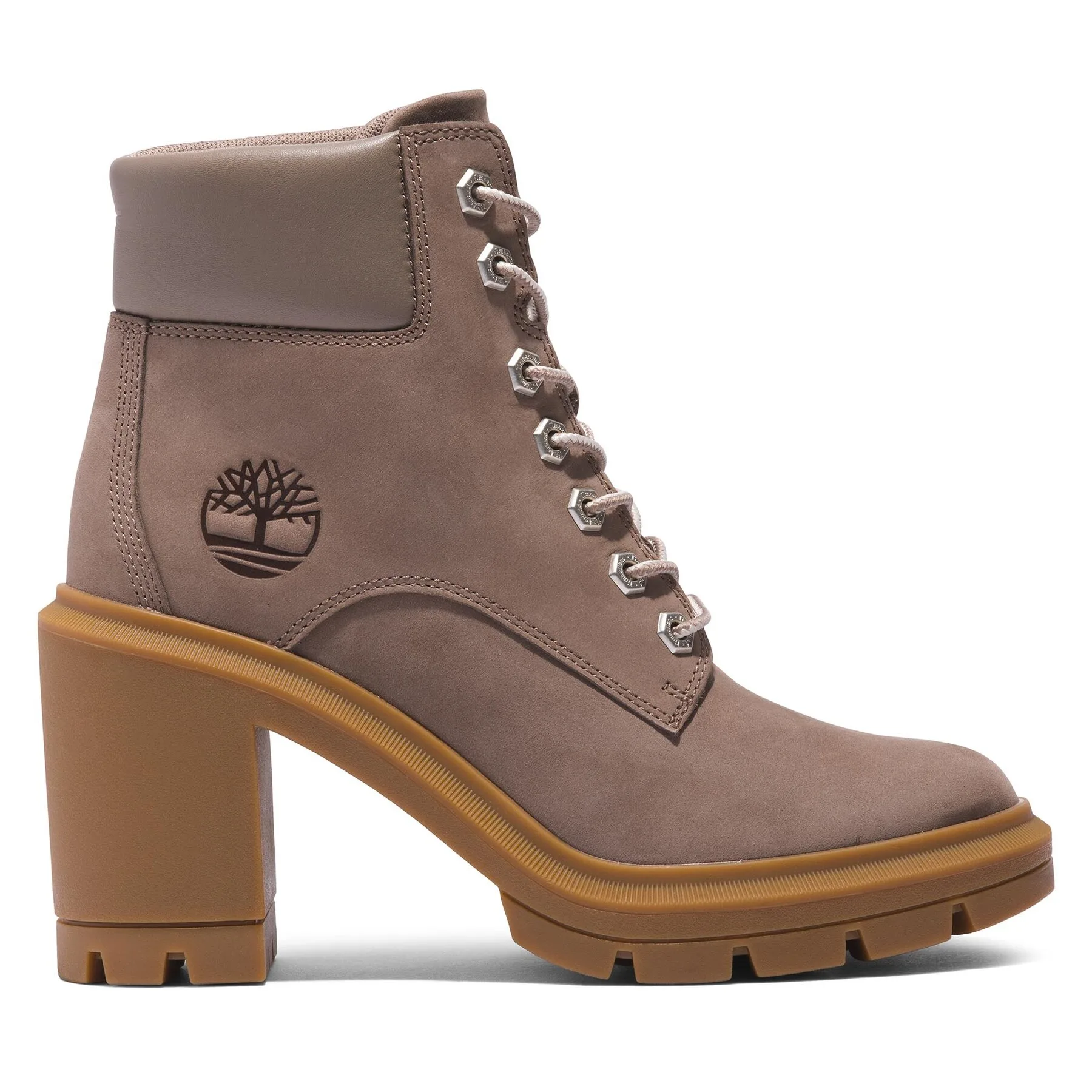 Дамски боти на ток Timberland Allington Heights 6In бежови