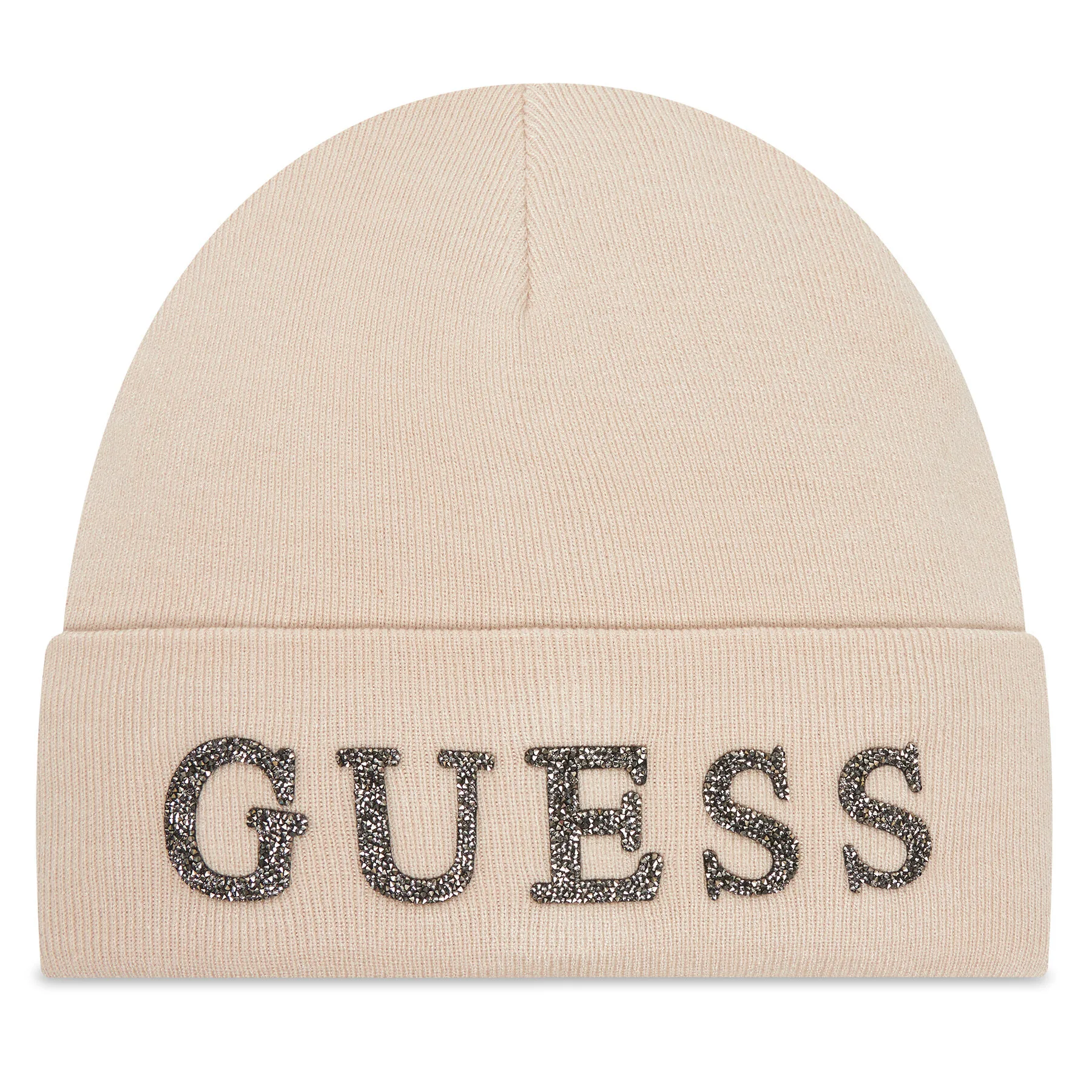Шапка Guess AW5398 POL01 Бежов – Зимни шапки