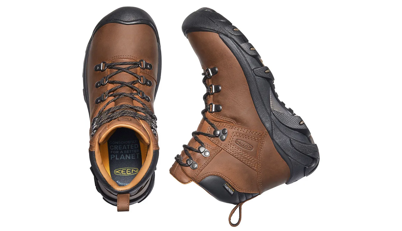 Дамски обувки Keen Pyrenees кафяви – Castanho – Дамски равни затворени обувки