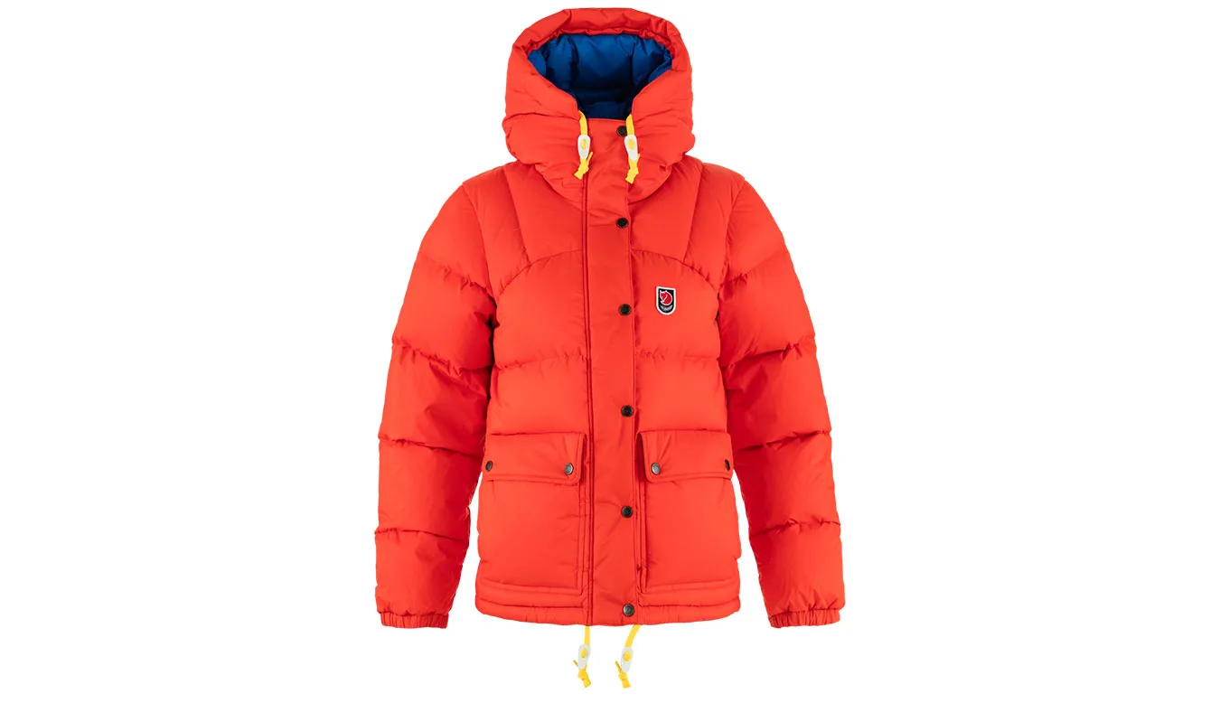 Fjällräven Expedition Down Lite Jacket W Red Mulheres - Vermelho - F89995-214-525 – Дамски якета и палта