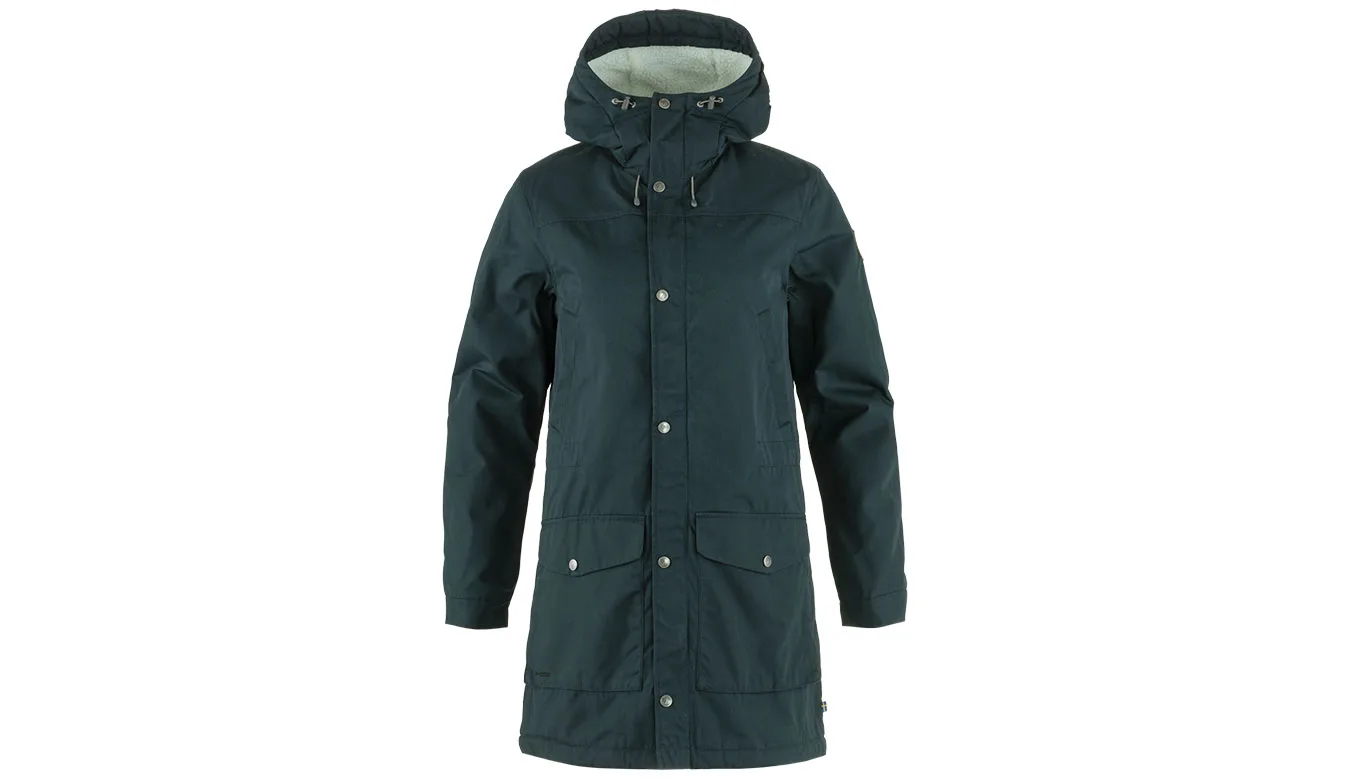 Fjällräven Greenland Winter Parka W Blue F89738-555 Mulheres - Azul - F89738-555 – Дамски якета и палта