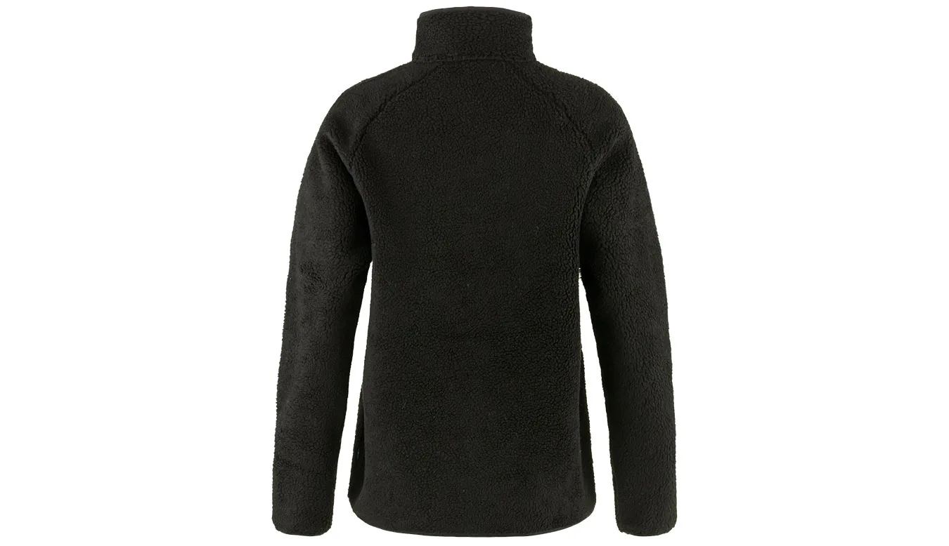 Дамски полар Fjällräven Vardag Pile черен – Preto – Дамски полари