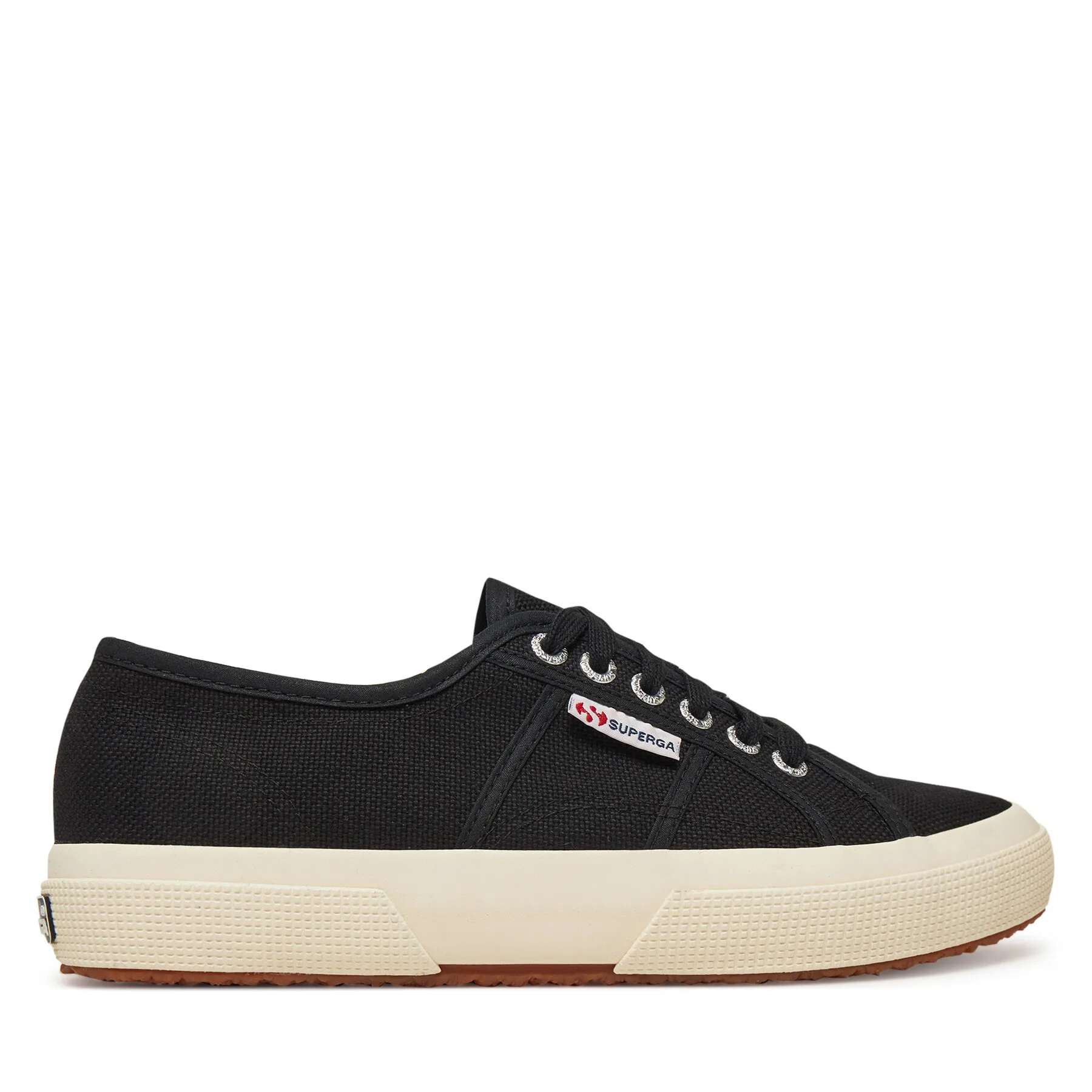 Дамски кецове Superga Cotu черни – Черен – Дамски ниски кецове