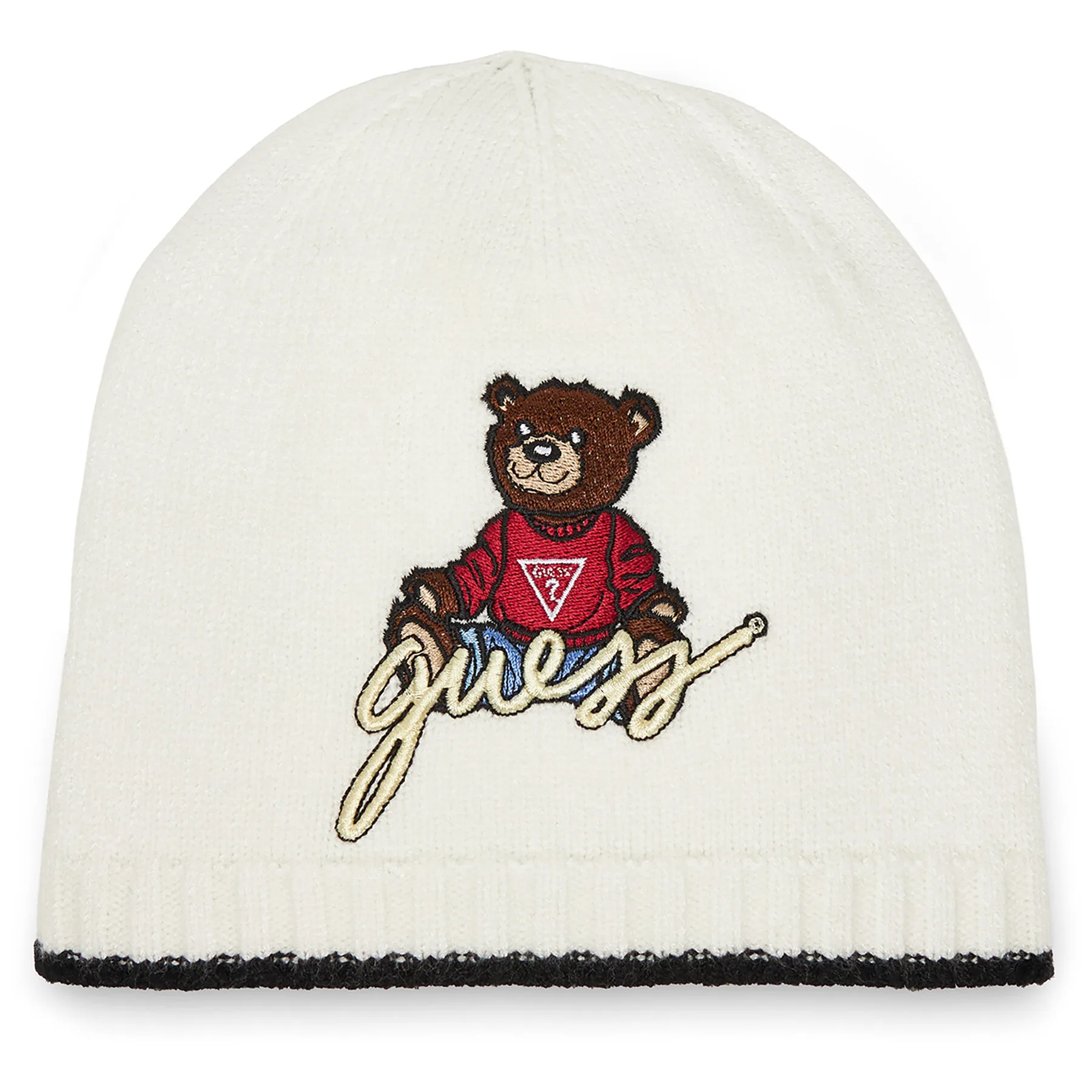 Детска зимна шапка Guess Z2QP0 бяла – Зимни шапки