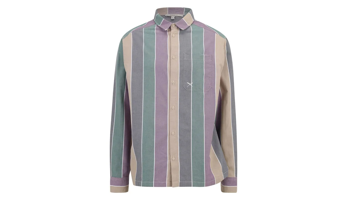 IrieDaily Samuel Stripe Shirt Homens - Multicolorido - 514D343-298 – Мъжки ризи