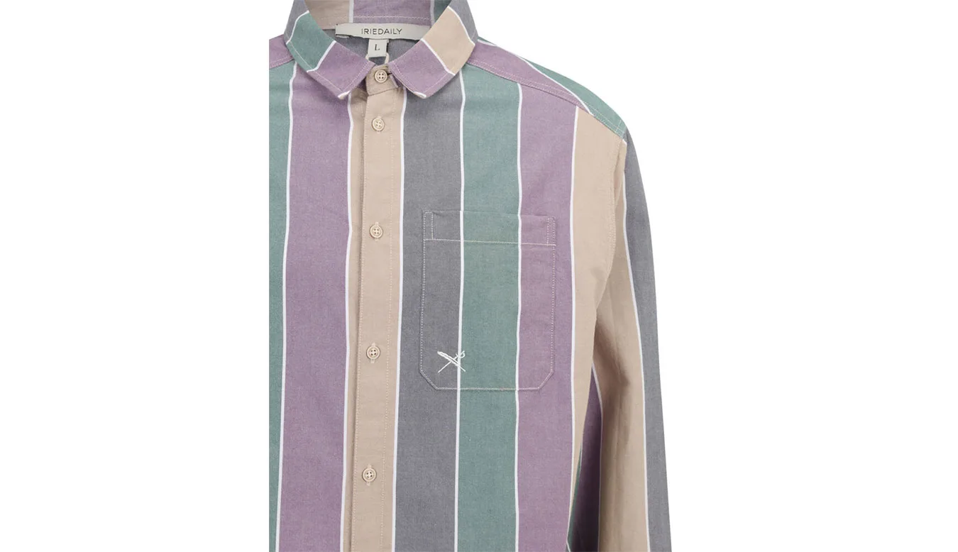 IrieDaily Samuel Stripe Shirt Homens - Multicolorido - 514D343-298 – Мъжки ризи