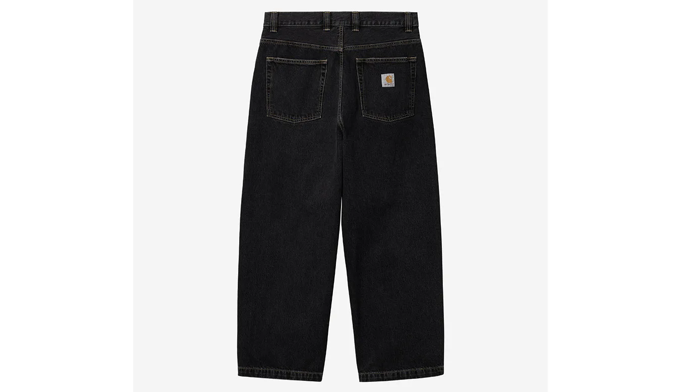 Мъжки панталон Carhartt WIP Brandon черен – Preto – Мъжки текстилни панталони