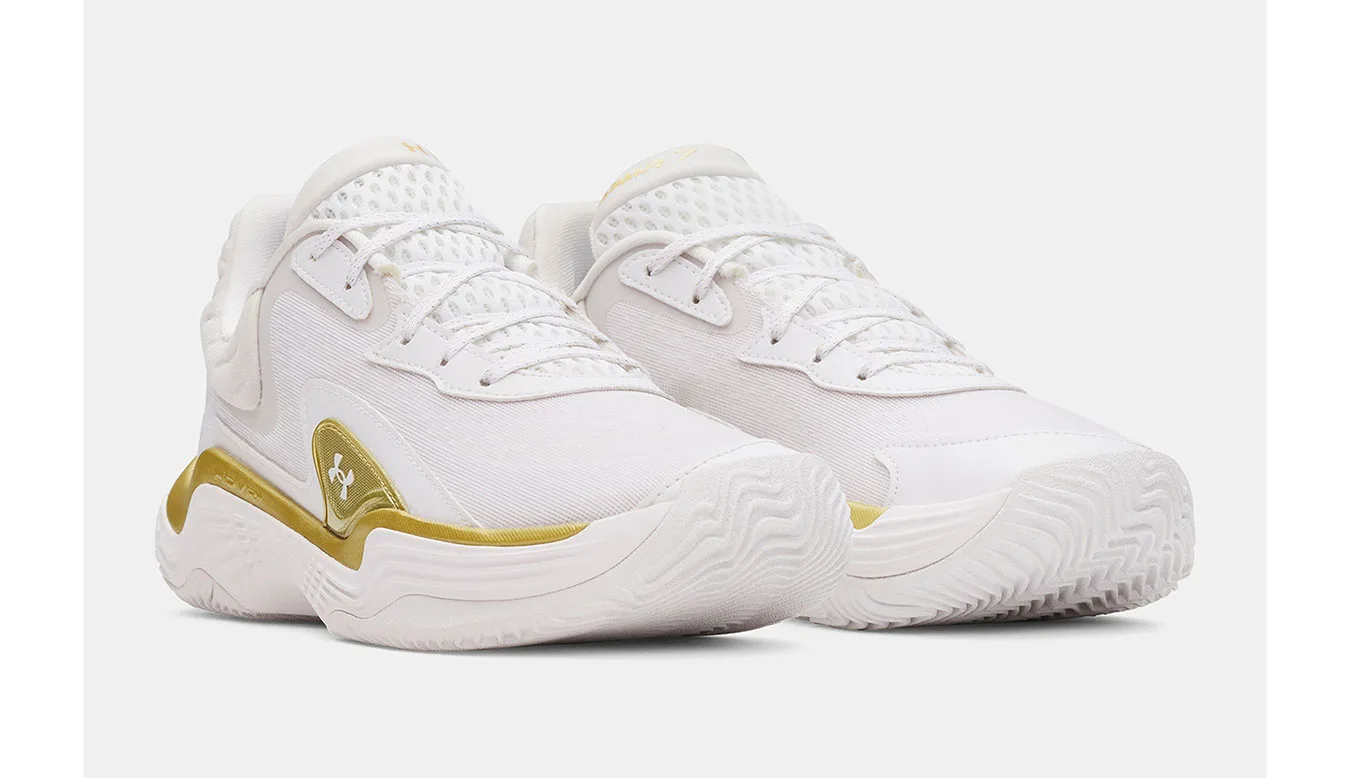 Under Armour U Spawn 7 White Unisex - Branco - 3028461-102 – Маратонки