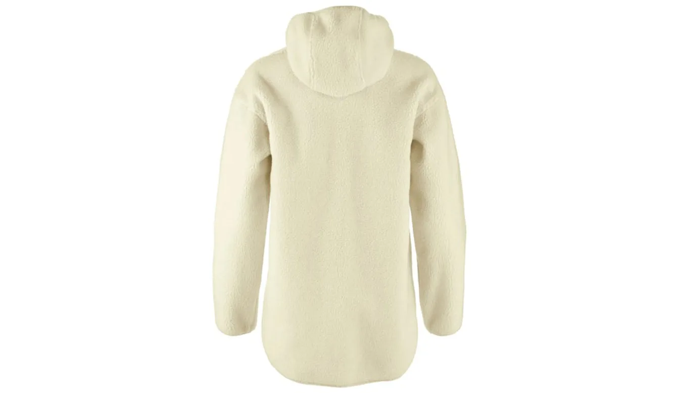 Дамски полар Fjällräven Vardag Pile Long бял – Branco – Дамски полари