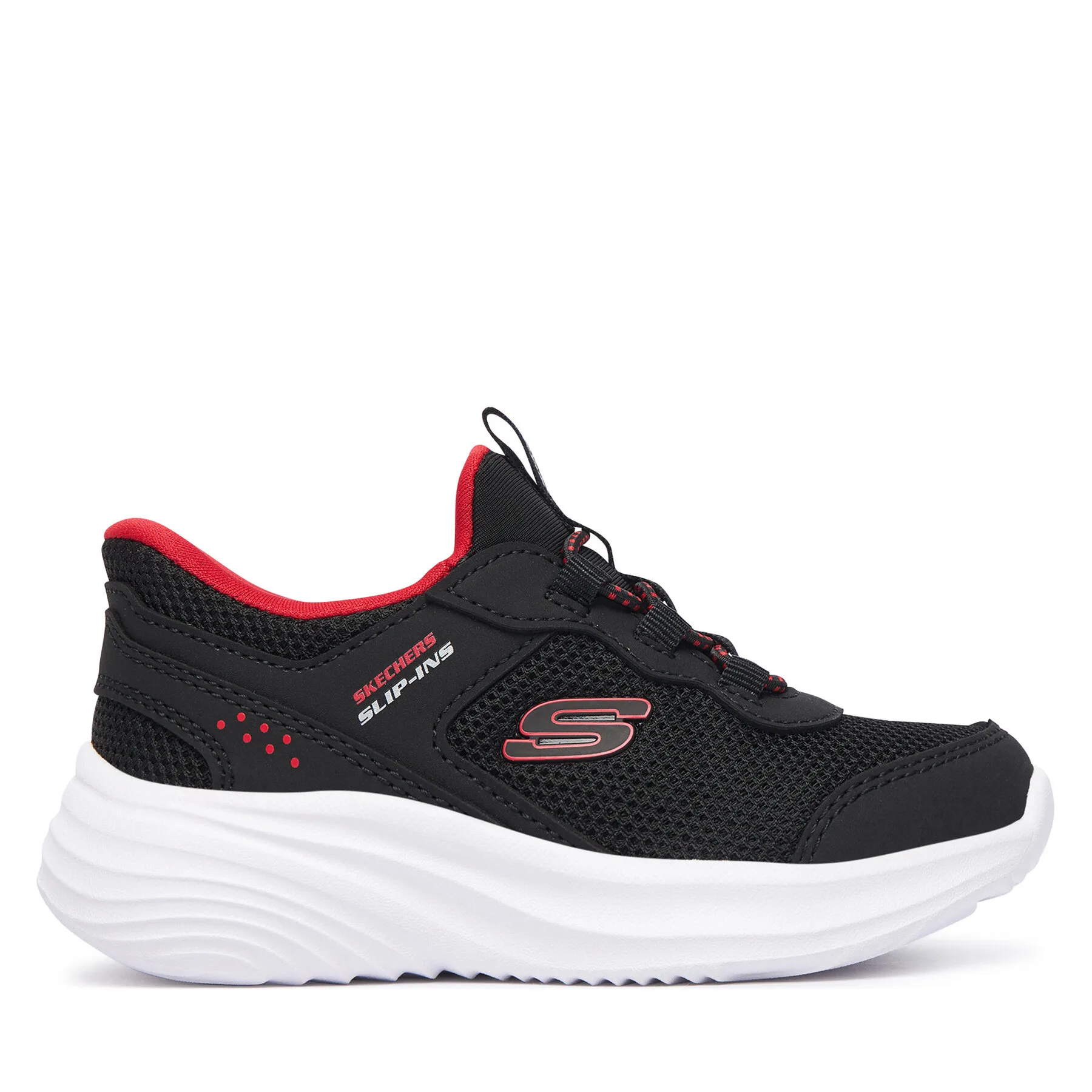 Детски маратонки Skechers Slip-ins: Bounder Pro черни – Черен – Маратонки за момчета