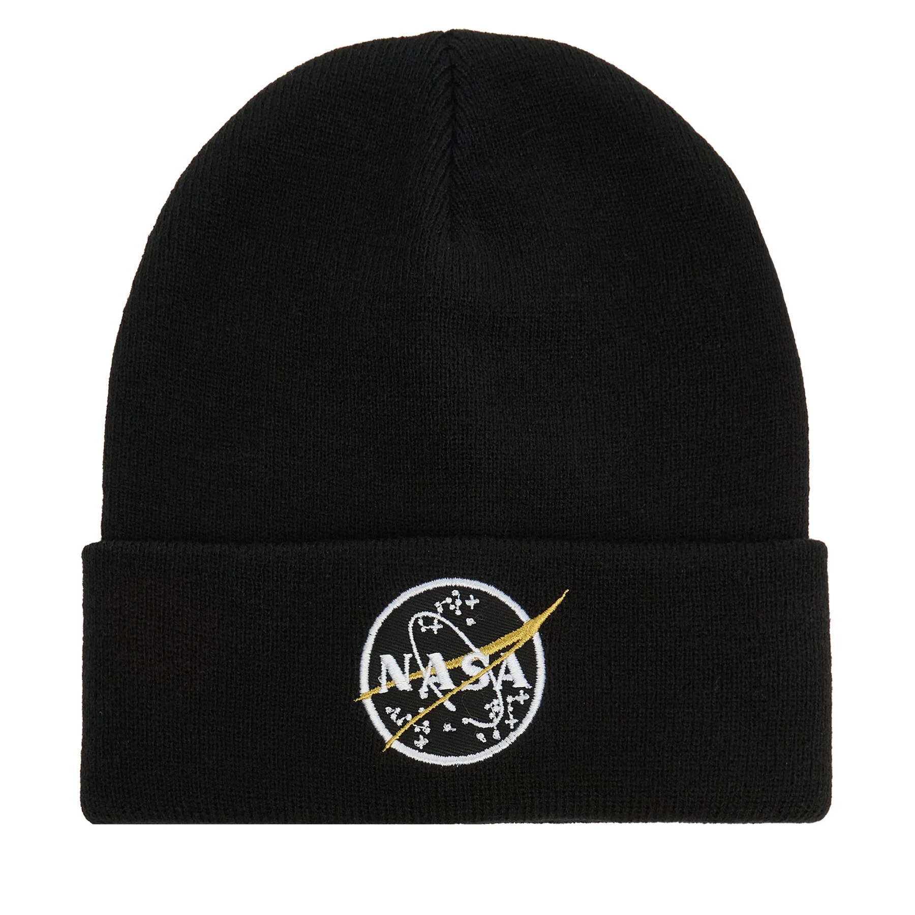 Шапка Alpha Industries Nasa Beanie 198948 Черен – Зимни шапки