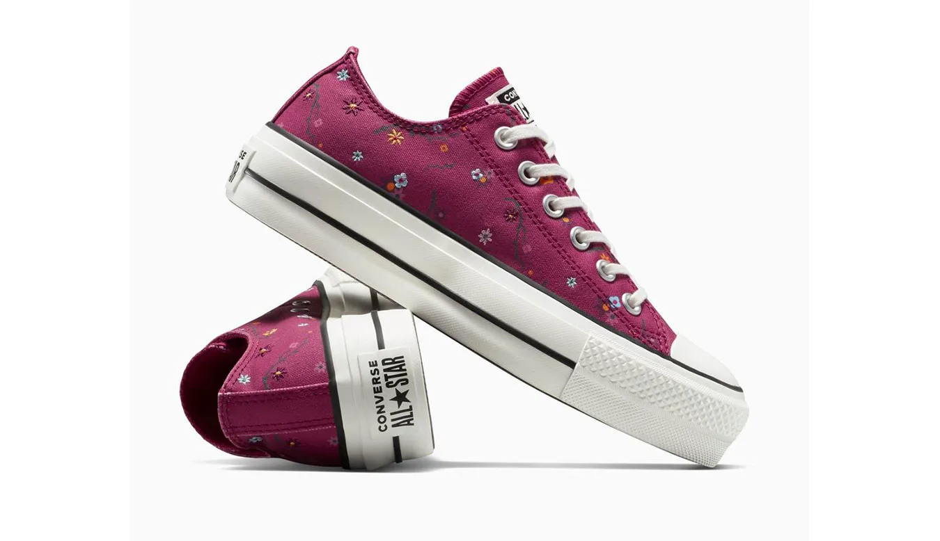 Дамски високи кецове Converse Chuck Taylor All Star Lift A15535C червени – Vermelho