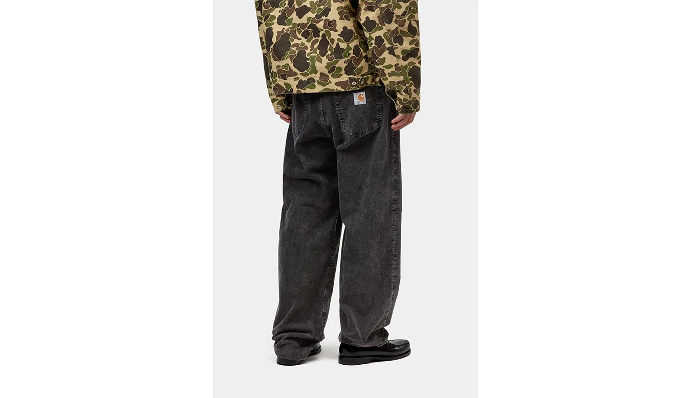 Мъжки панталон Carhartt WIP Aaron черен – Preto – Мъжки текстилни панталони