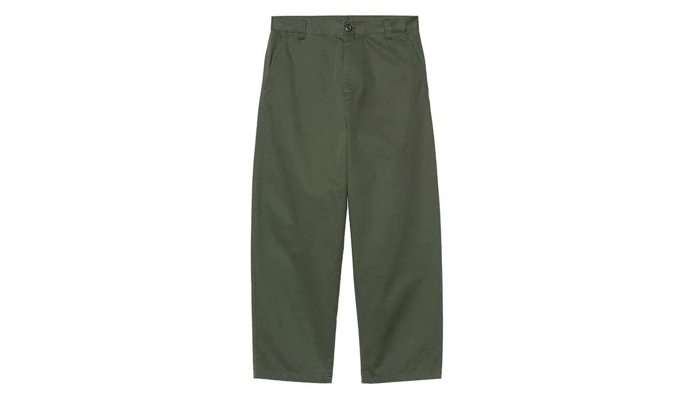 Мъжки панталон Carhartt WIP Brady зелен – Verde – Мъжки текстилни панталони