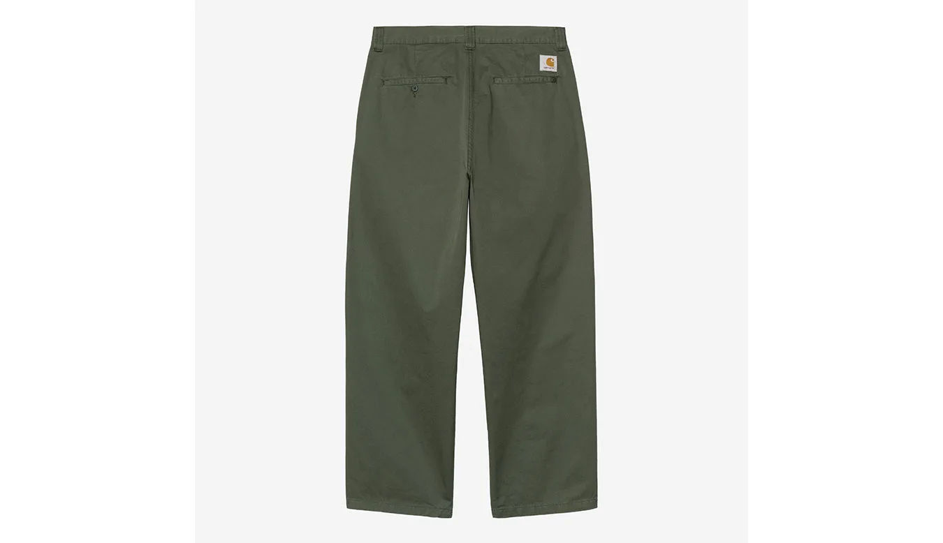 Мъжки панталон Carhartt WIP Brady зелен – Verde – Мъжки текстилни панталони