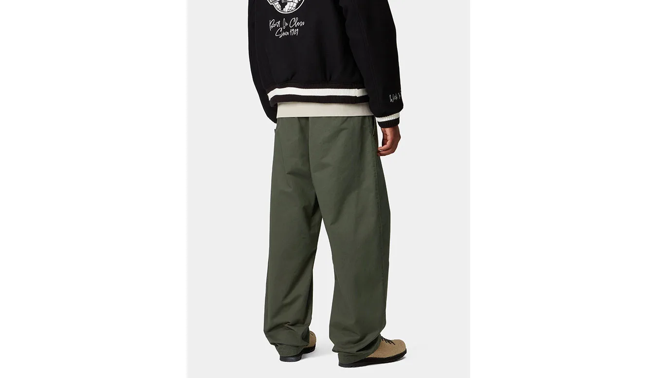Мъжки панталон Carhartt WIP Brady зелен – Verde – Мъжки текстилни панталони
