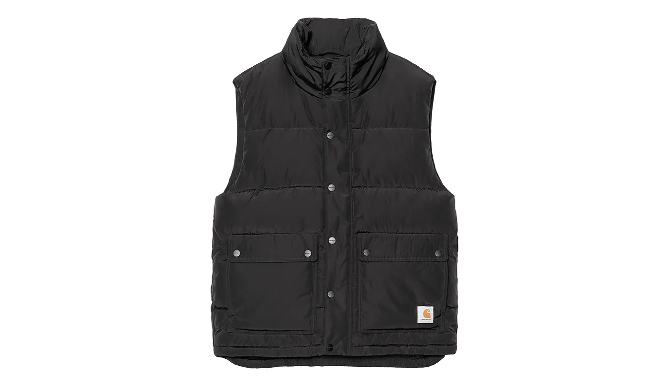 Мъжки елек Carhartt WIP Brent кафяв – Castanho – Мъжки елеци