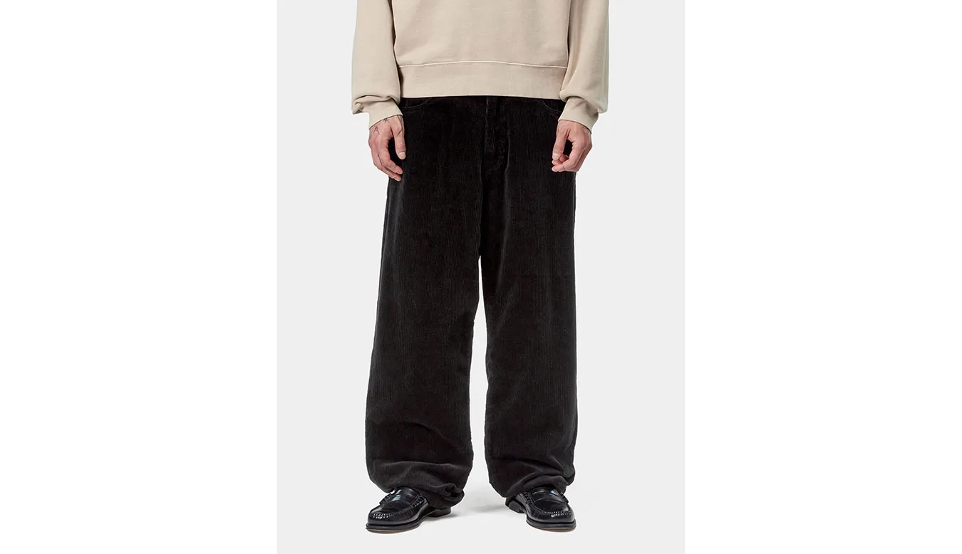 Мъжки панталон Carhartt WIP Landon черен – Preto – Мъжки текстилни панталони