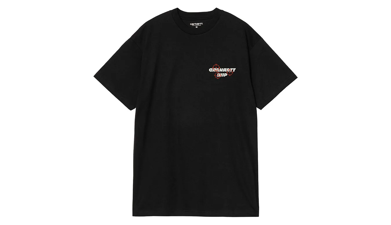 Carhartt WIP S/S Wiptopia T-Shirt Homens - Preto - I035492_89_XX-L - Size: L – Мъжки тениски