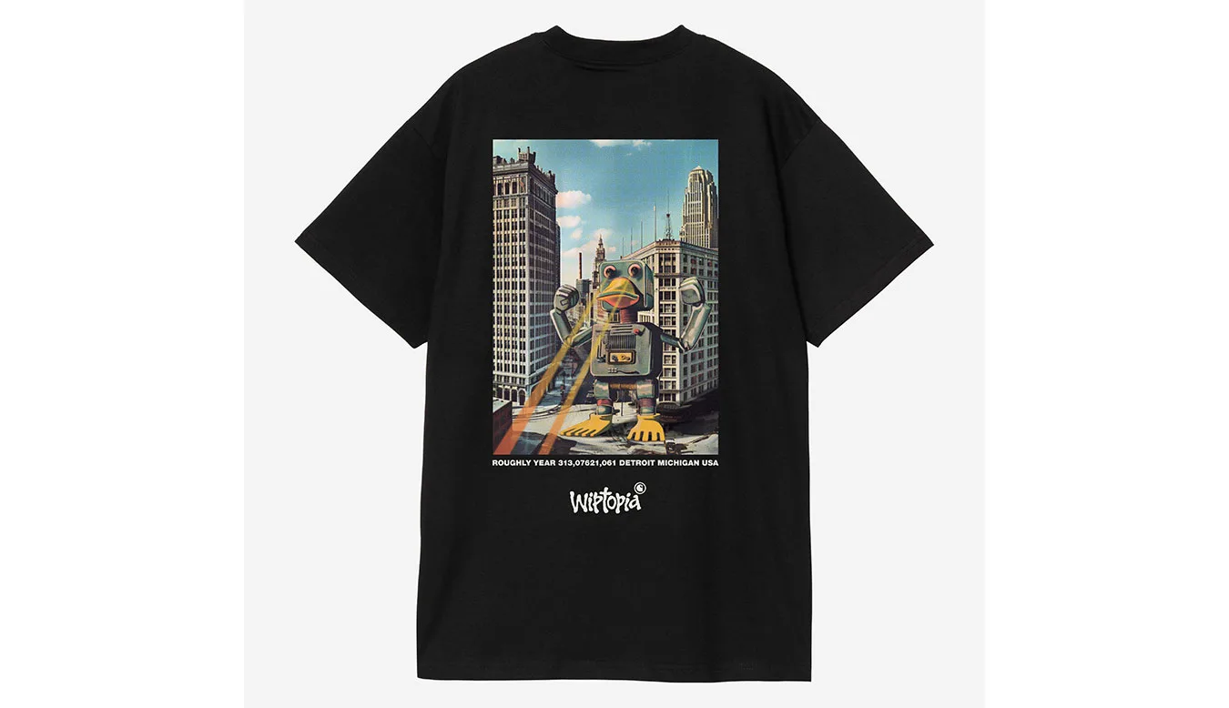 Carhartt WIP S/S Wiptopia T-Shirt Homens - Preto - I035492_89_XX-L - Size: L – Мъжки тениски