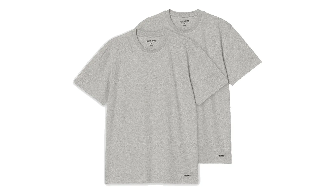 Carhartt WIP Standard Crew Neck T-Shirt Homens - Cinza - I029370_14F_XX – Мъжки тениски