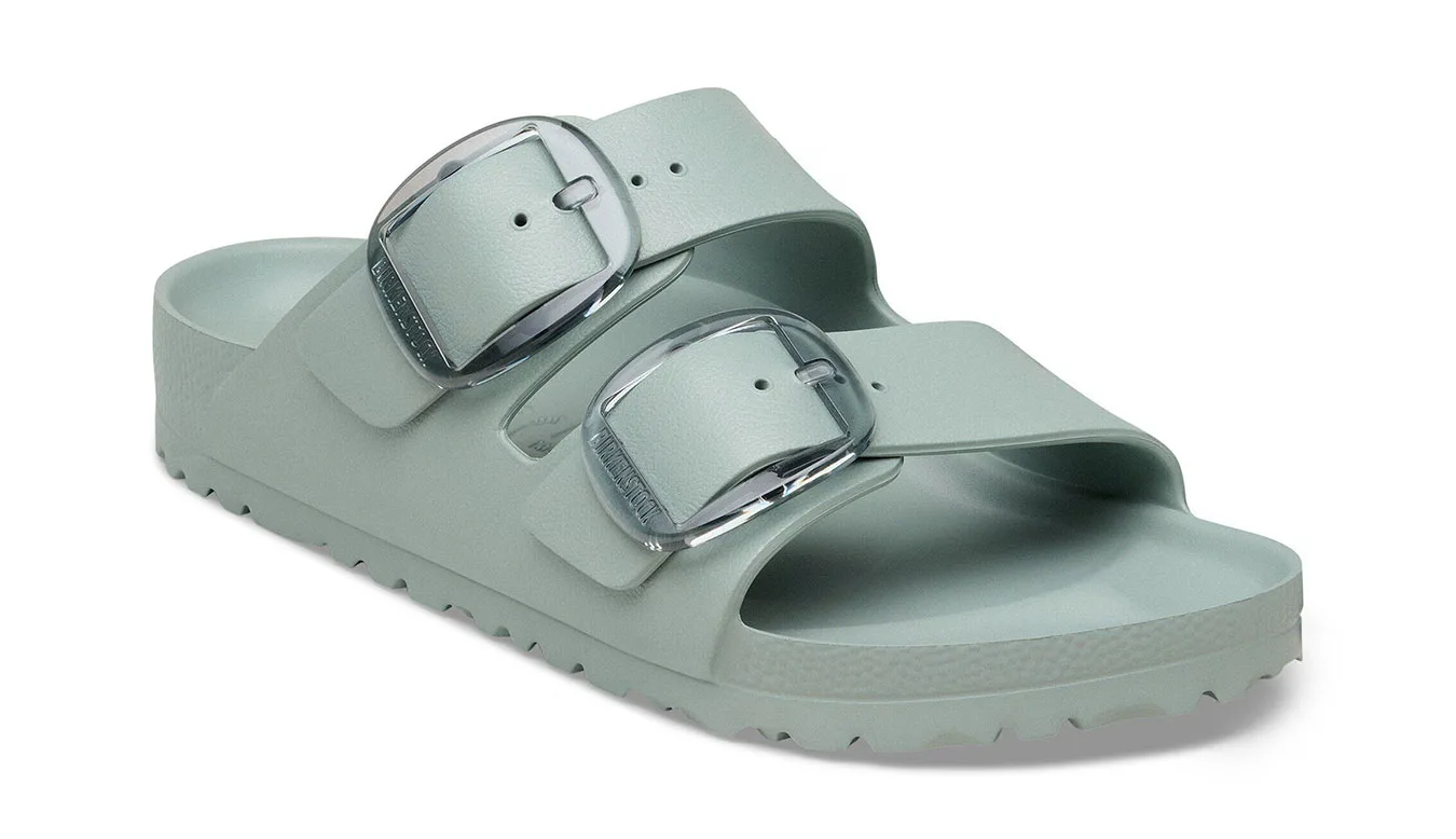 Дамски чехли Birkenstock Arizona Big Buckle EVA Narrow Fit Pure Sage зелени – Verde