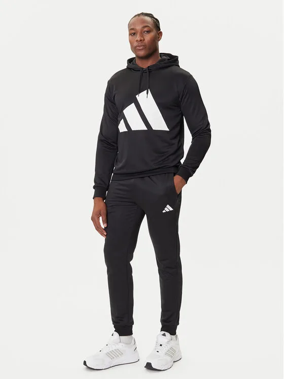 adidas Анцуг Big Logo French Terry JX5551 Черен Regular Fit – Мъжки анцузи