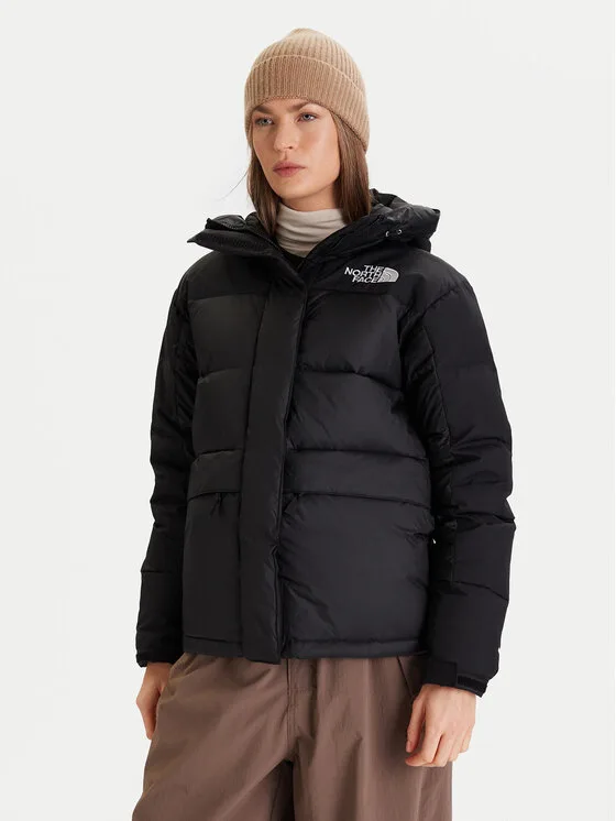The North Face Пухено яке Himalayan NF0A4R2W Черен Regular Fit – Дамски пухени якета