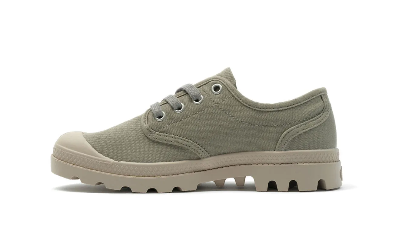 Дамски обувки Palladium Pampa Oxford зелени – Verde – Дамски равни затворени обувки