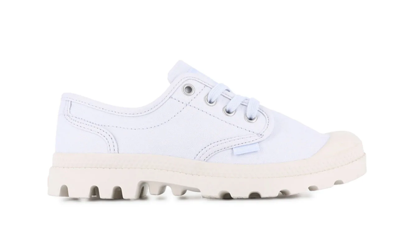 Дамски обувки Palladium Pampa Oxford 92351-409 сини – Azul – Дамски равни затворени обувки
