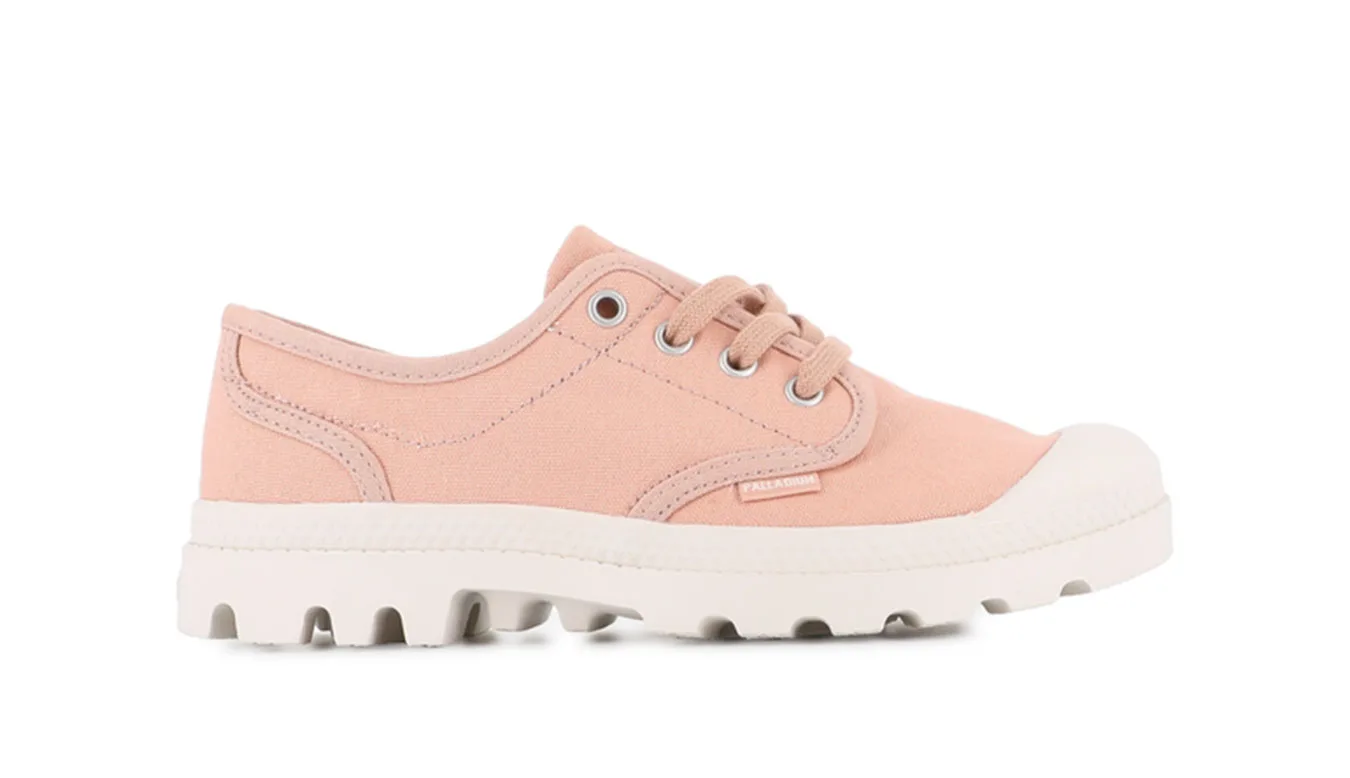 Дамски обувки Palladium Pampa Oxford 92351-664 розови – Rosa – Дамски равни затворени обувки