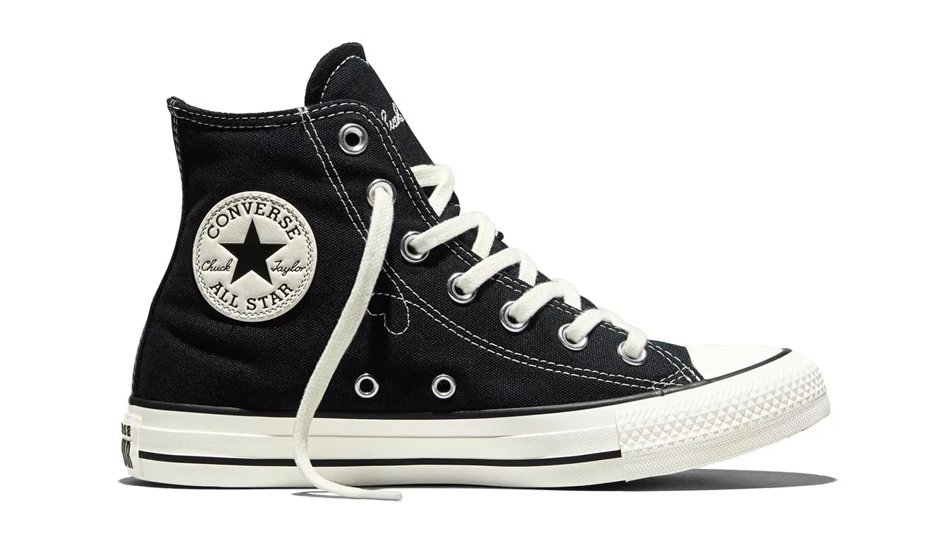 Converse Chuck Taylor All Star Hearts Black A19056C Mulheres - Preto - A19056C – Дамски маратонки
