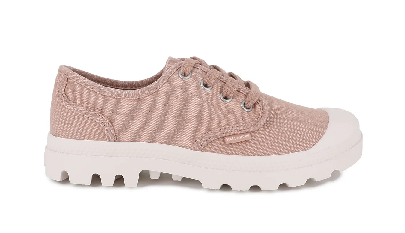 Дамски обувки Palladium Pampa Oxford 92351-832 розови – Rosa – Дамски равни затворени обувки