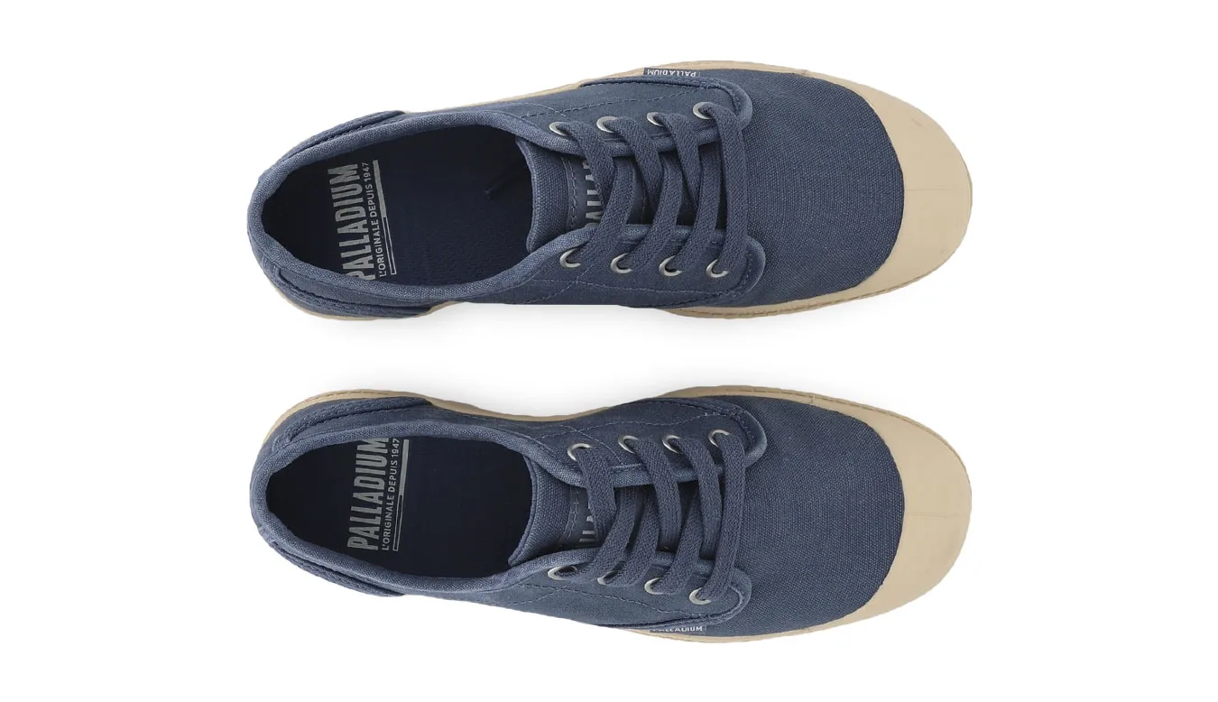Дамски обувки Palladium Pampa Oxford 92351-481 сини – Azul – Дамски равни затворени обувки